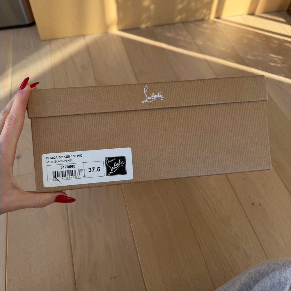 Christian Louboutin Choca Spikes 100 - Picture 3 of 5